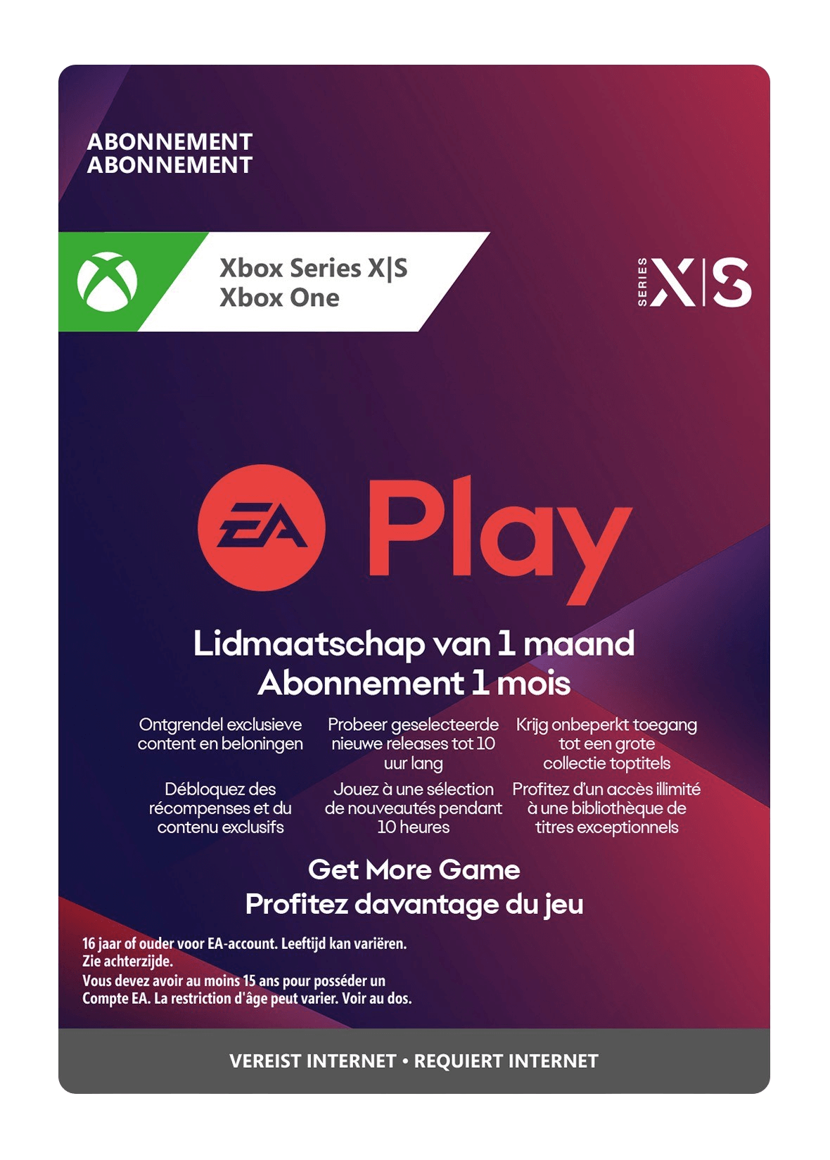 EA Play 1 monatig Xbox