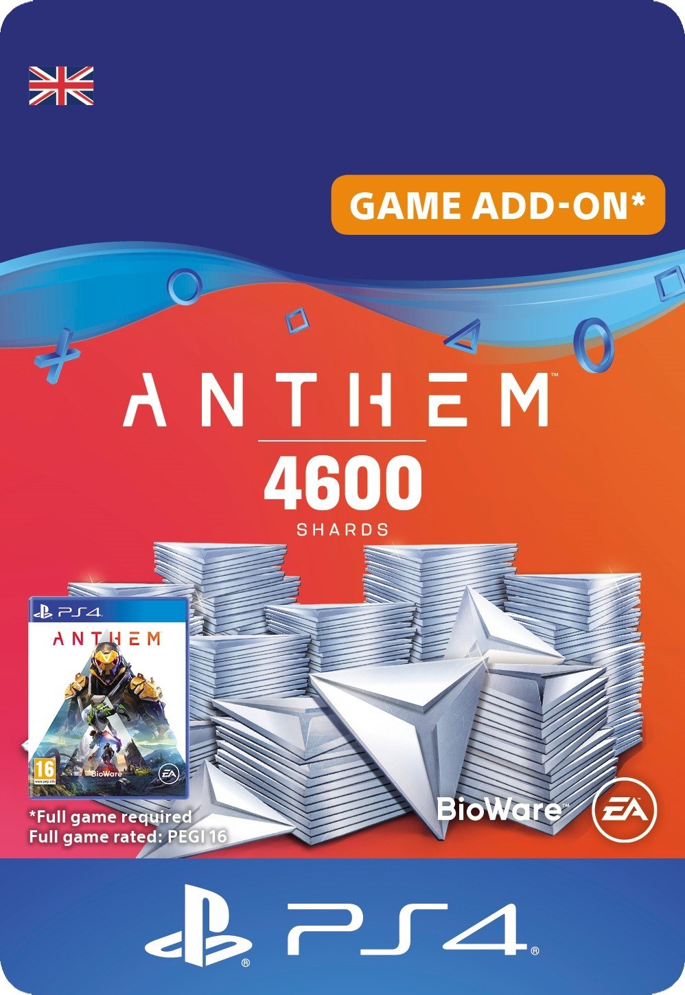 Anthem™ 4600 Shards Pack PlayStation 4 Game