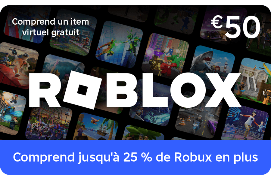 Carte Roblox 50 euros