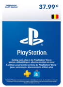 PlayStation Kaart 37,99 euro - BE