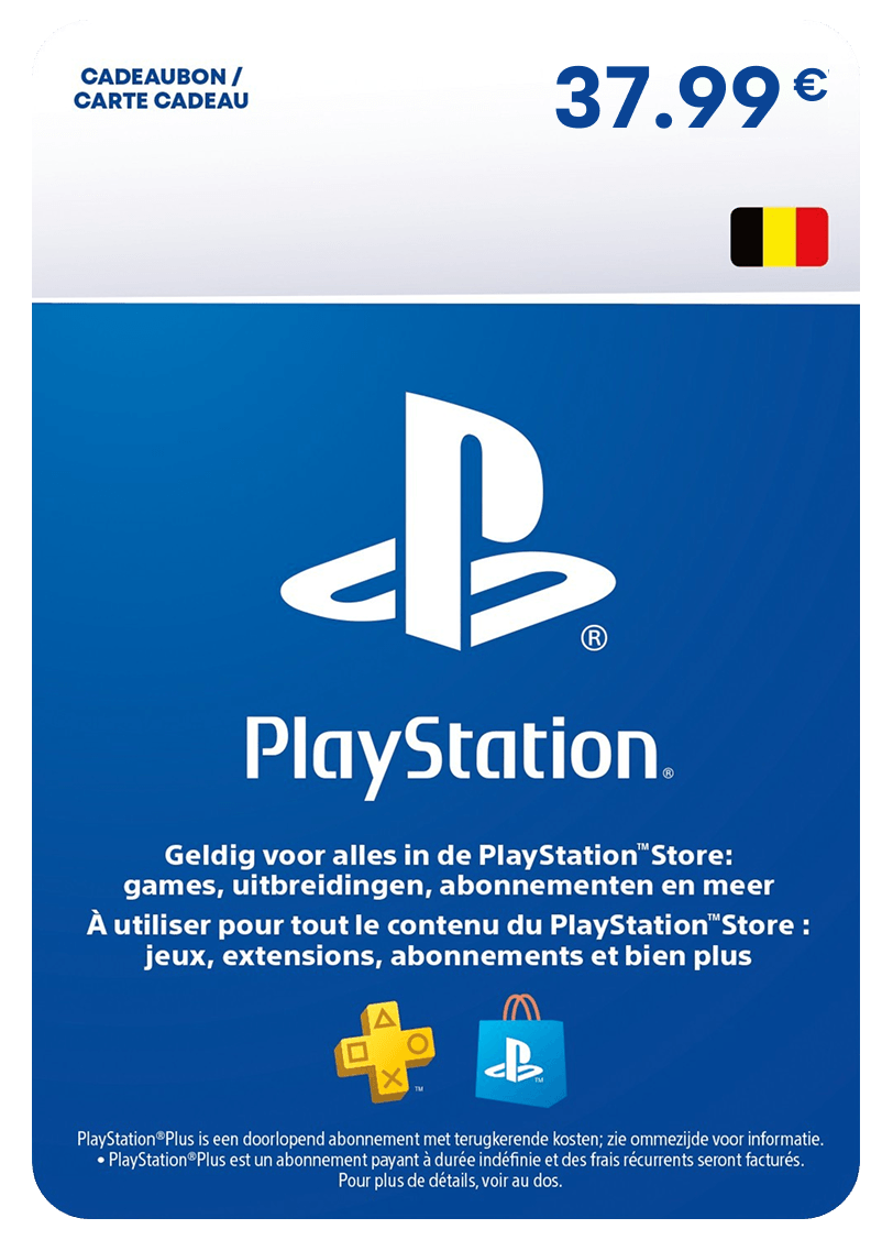 Carte PlayStation 37,99 €