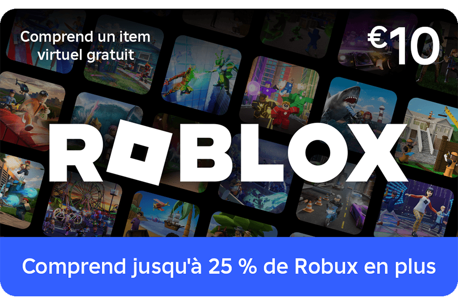Carte Roblox 10 euros