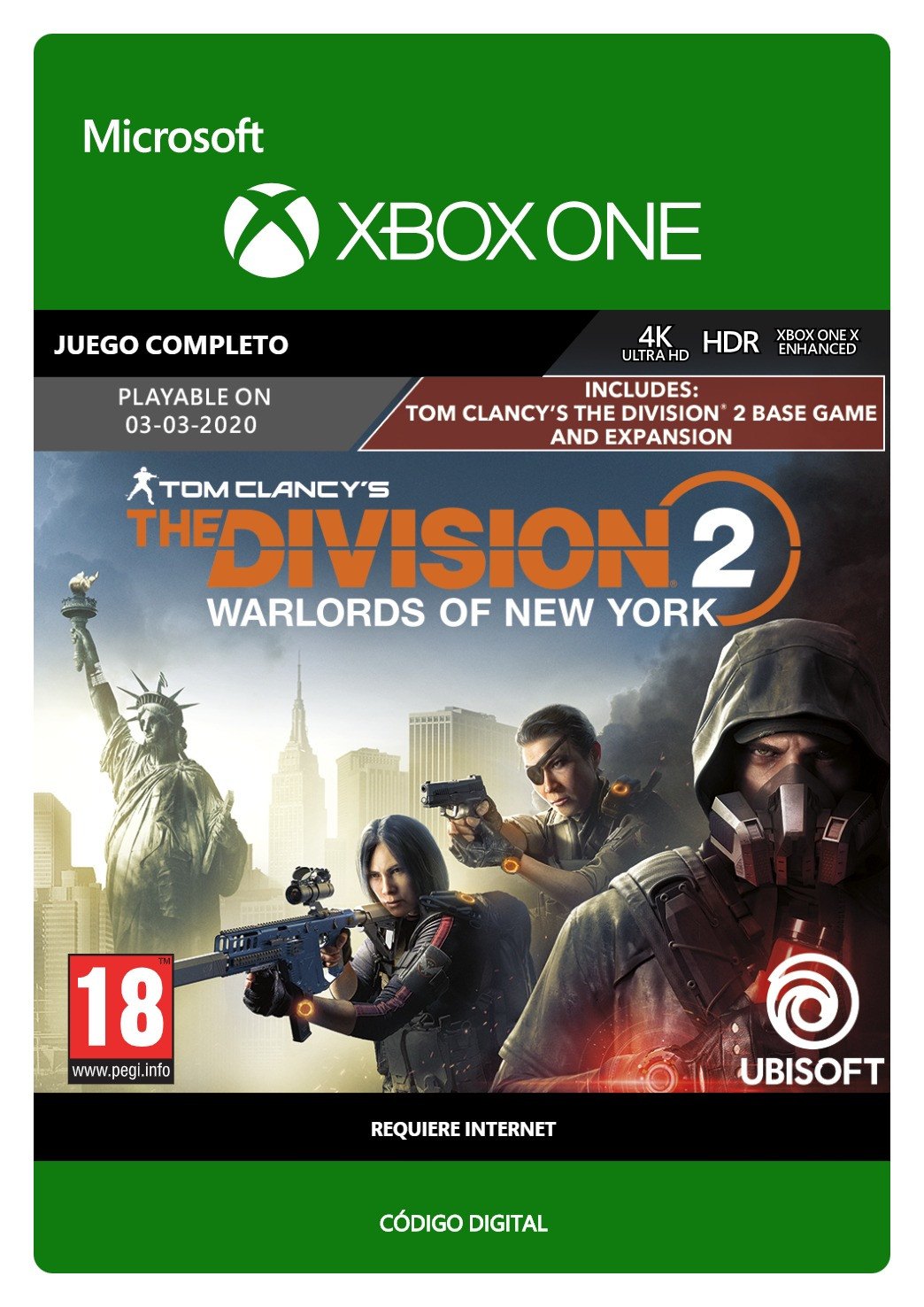 Tom Clancy`s The Division 2 Warlords Of New York Edition