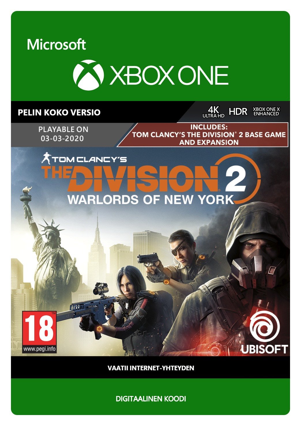 Tom Clancy`s The Division 2 Warlords Of New York Edition