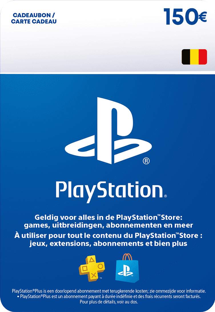 Carte PlayStation 150 €