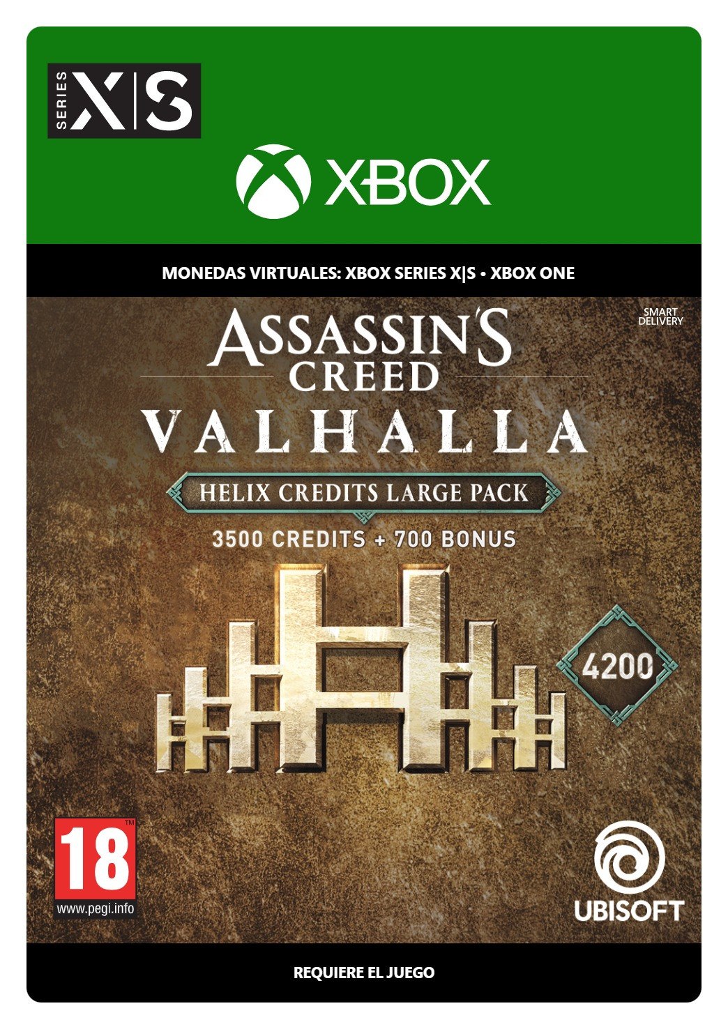 Assassin's Creed Valhalla - 4200 Créditos de Helix