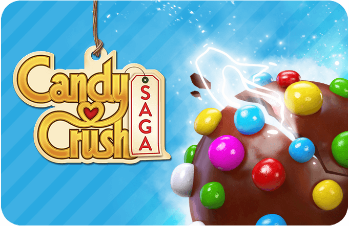 Variabel Candy Crush gavekort