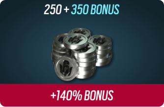 Rainbow Six Mobile Platinum 250 + 350 - First Purchase Bonus
